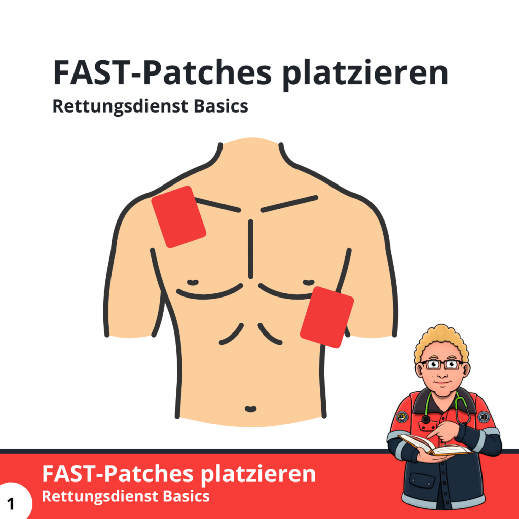 Fast-Patches platzieren - Rettungsdienst Basics