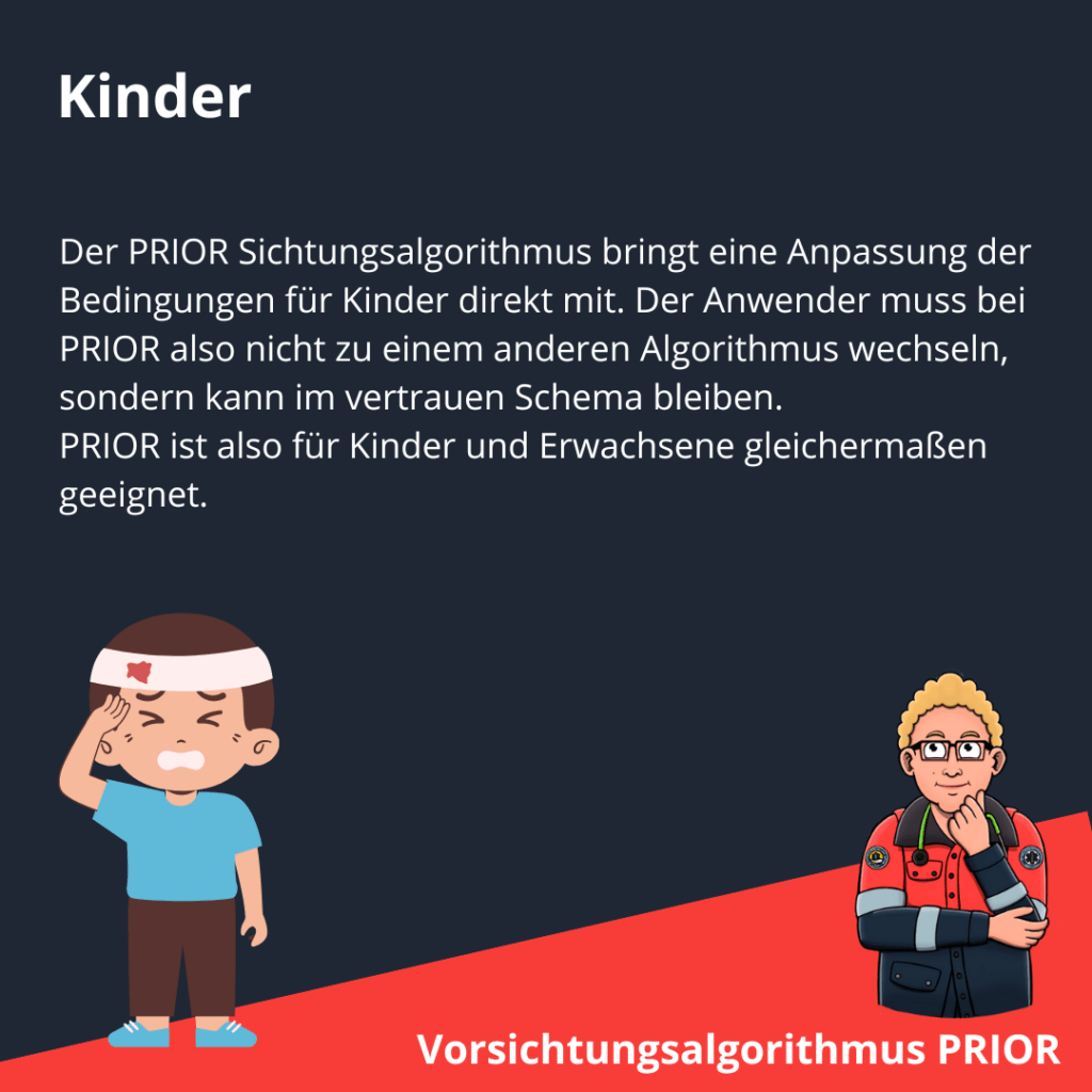 Sichtungsalgorithmus für Kinder