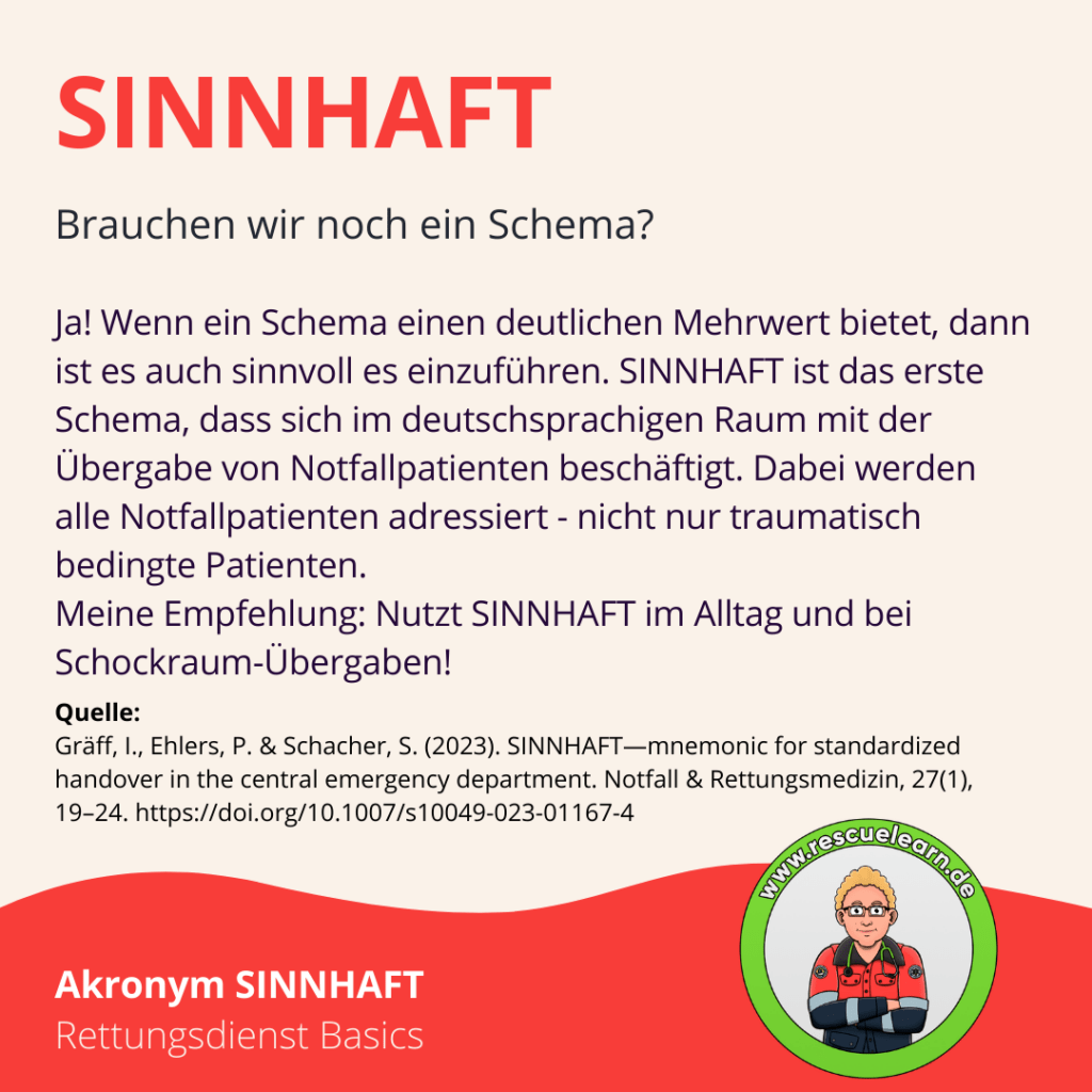 SINNHAFT Schema Quellenangaben